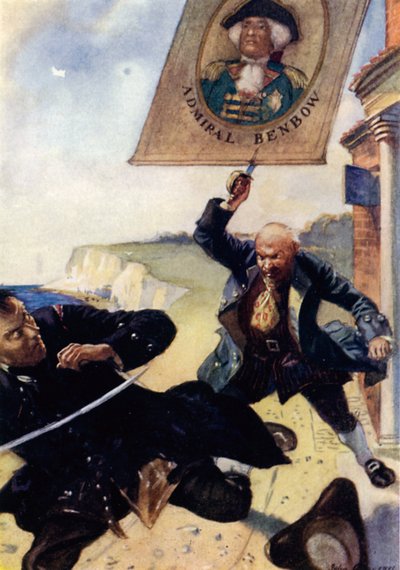 Hazine Adası için İllüstrasyon by John Cameron