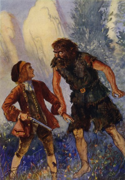 Hazine Adası için İllüstrasyon by John Cameron
