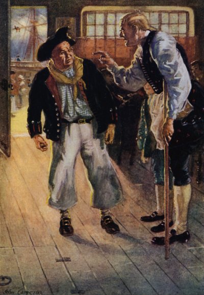 Hazine Adası için İllüstrasyon by John Cameron