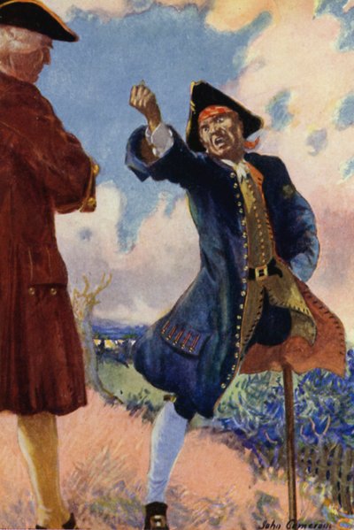 Hazine Adası için İllüstrasyon by John Cameron