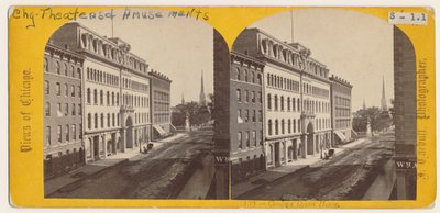1871 Chicago Yangınından Önce Crosbys Opera Binası