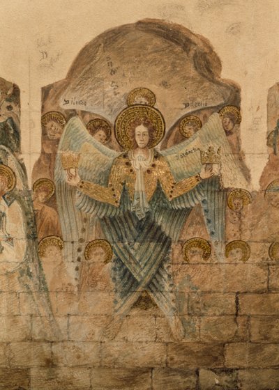 Papaz Evi'ndeki duvar resimlerinin incelenmesi by John Carter