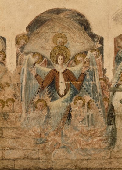 Papaz Evi'ndeki duvar resimlerinin incelenmesi by John Carter