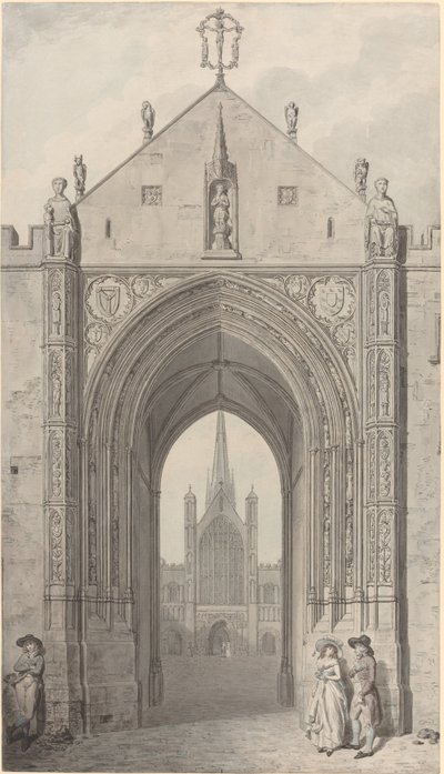 Erpingham Kapısı, Norwich by John Carter
