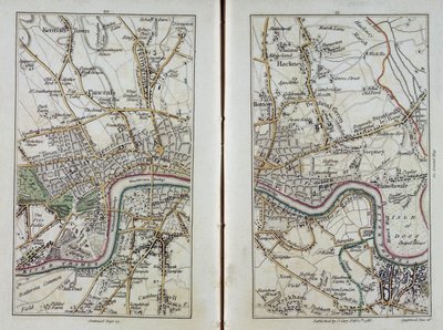 Doğu Londra Haritası, levhalar 20-21, 