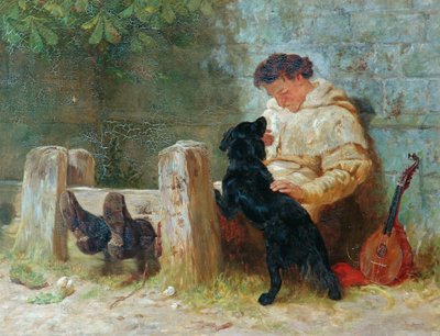 Tek Arkadaşı, 1875 by John Charles Dollman