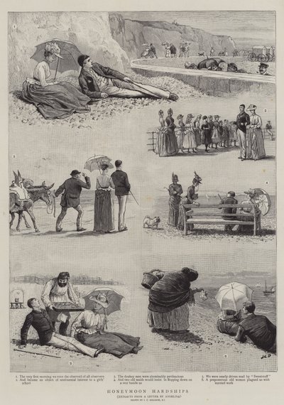 Balayı Zorlukları by John Charles Dollman