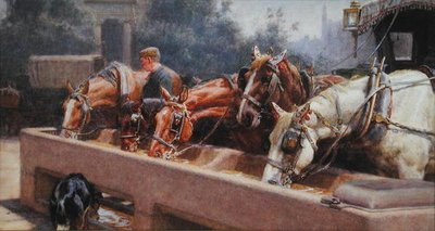 Pro Bono Publico (kağıt üzerine sulu boya) by John Charles Dollman