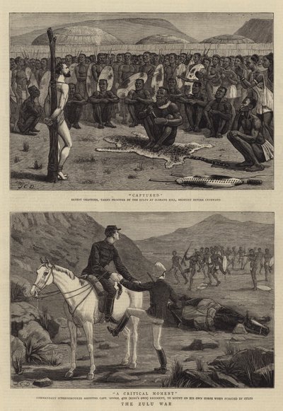 Zulu Savaşı by John Charles Dollman