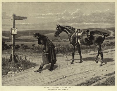 Senin mütevazi hizmetçin by John Charles Dollman