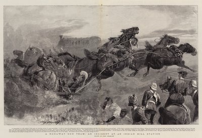 Bir Kaçak Silah Ekibi, Indian Hill İstasyonunda Bir Olay by John Charlton