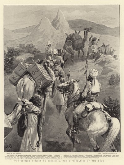 İngilizlerin Habeşistan Misyonu, Yolun Zorlukları by John Charlton
