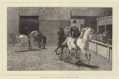 Ziraat Salonundaki At Gösterisi, Yüzükteki Araplar by John Charlton