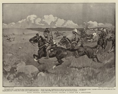 Albay Hickman'ın Uçan Sütunu ile Springbok için Bir Yarış by John Charlton