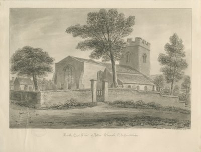 Alton Kilisesi: sepya çizimi, 1841 by John Chessell Buckler