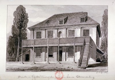 Jamaika Evi, Cherry Garden Caddesi, Bermondsey, Londra, 1827 by John Chessell Buckler