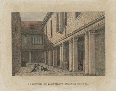 Tüccar Taylor Okulu by John Chessell Buckler
