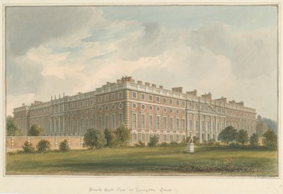 Middlesex - Hampton Mahkemesi , 1826 by John Chessell Buckler