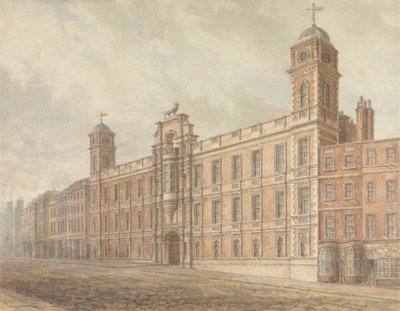 Northumberland Evi, Charing Cross, Londra by John Chessell Buckler