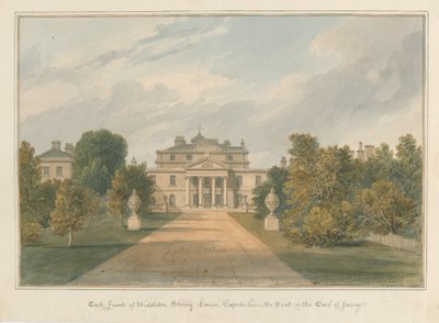 Oxfordshire - Middleton Stoney Evi, 1827 by John Chessell Buckler