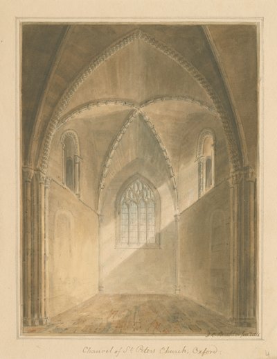 Oxfordshire - Oxford - Aziz Petrus Kilisesi Şansölyesi