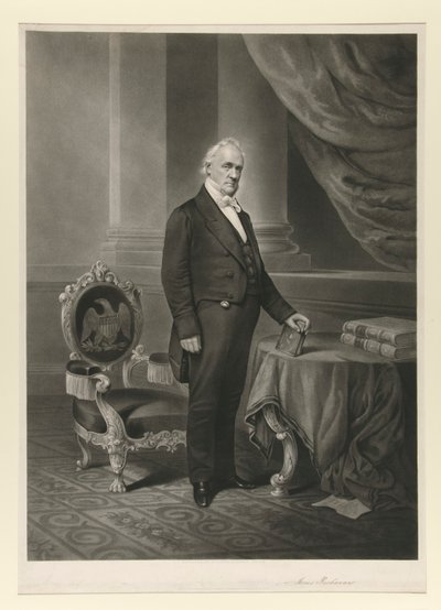 James Buchanan (Faks İmzası) by John Chester Buttre