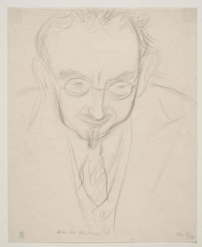 Coğrafyacı, Profesör G. Hatt. Yüz büstü. by John Christensen
