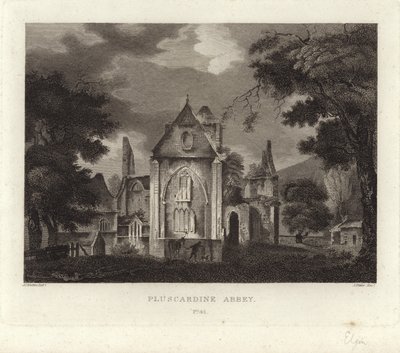 Pluscarden Manastırı by John Claude Nattes