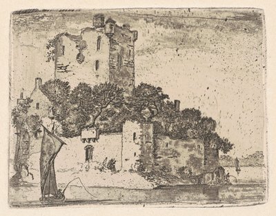 Loch Orr Kalesi by John Clerk, of Eldin
