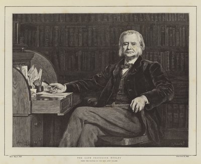 Geç Profesör Huxley by John Collier