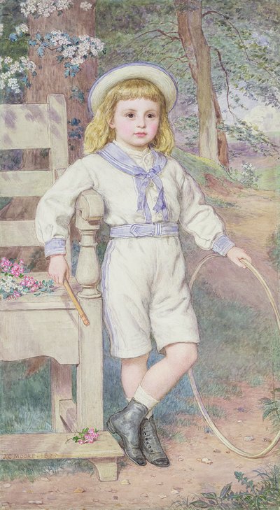 Çemberli Çocuk by John Collingham Moore