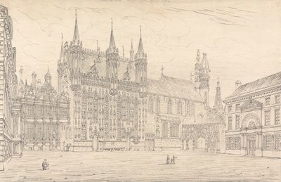 Hotel de Ville, Brugge by John Coney