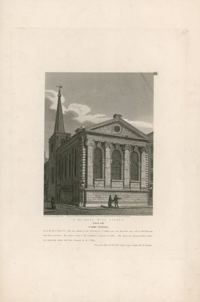 St Michael, Wood Street, Londra by John Coney
