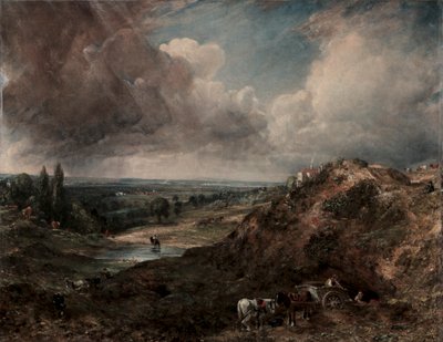 Branch Hill Göleti, Hampstead by John Constable
