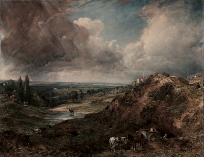 Branch Hill Göleti, Hampstead, 1828. by John Constable