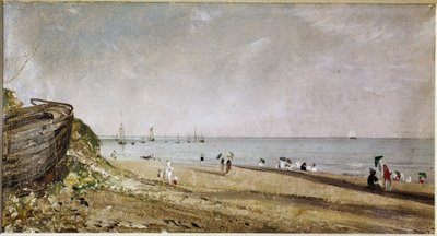 Brighton Sahili (tuval üzerine yağlı boya by John Constable