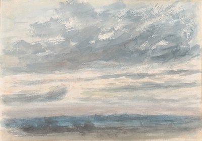 Bulut Çalışması, 1830-35. by John Constable