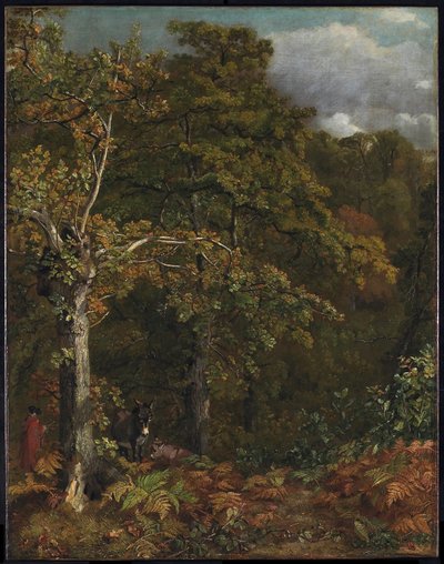 Bir Ormanın Kenarı, 1816 civarı by John Constable