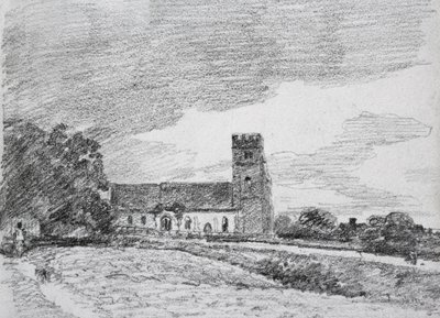 Feering Kilisesi, 1814 by John Constable