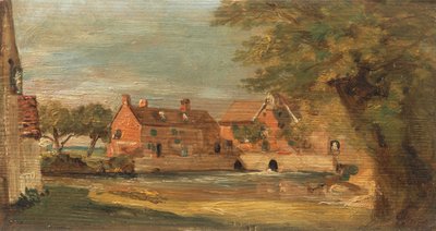 Flatford Mill, 1810 ve 1811 arasında. by John Constable