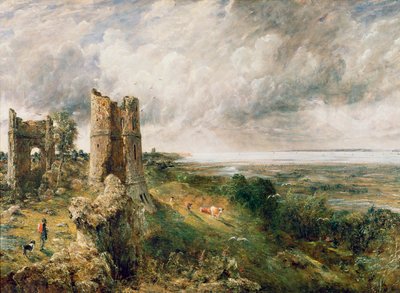Hadleigh Castle, 1829  by John Constable