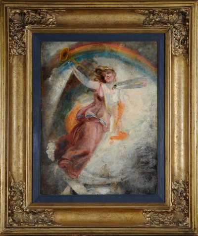 Herald Angel (tuval üzerine yağlı boya) by John Constable