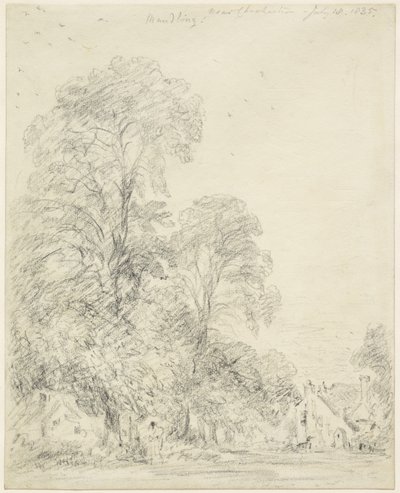 Maudlin, Chichester yakınlarında, 18 Temmuz 1835 by John Constable