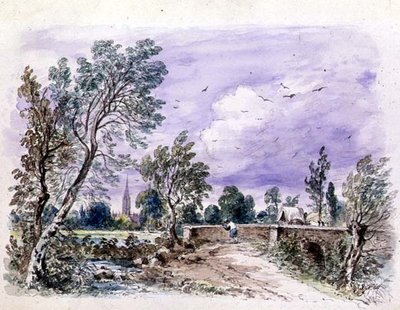 Milford Köprüsü by John Constable