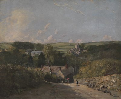 Osmington Köyü, 1816-1817. by John Constable