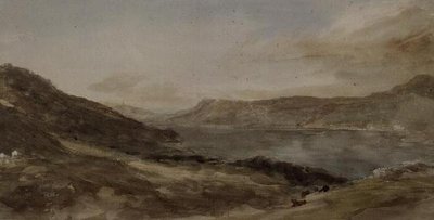 PD.77-1950 Windermere, c.1806 (suluboya) by John Constable