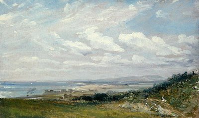Brighton yakınlarındaki Shoreham Körfezi by John Constable