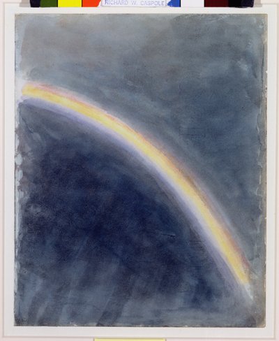 Sky Study with Rainbow, 1827  by John Constable