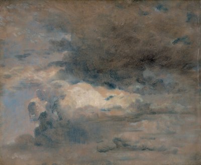 Bulutların İncelenmesi - Akşam, 31 Ağustos 1822. by John Constable