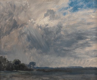 Bulutlu Gökyüzü Çalışması, yaklaşık. 1825. by John Constable